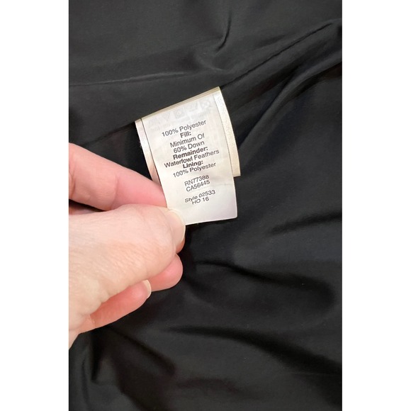 J. Crew Down Vest Women's Large Sleeveless Full Zip Herringbone Puffer Casual - Picture 7 of 9